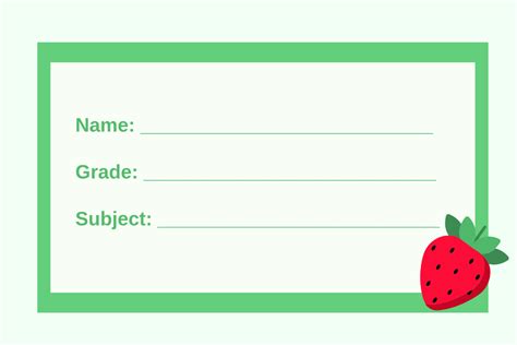 Free School Label Templates, Editable and Printable