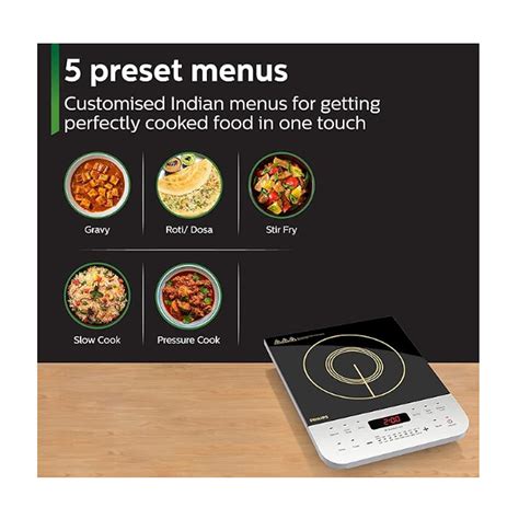 Buy Philips Viva Collection 2100-Watt Induction Cooktop - HD4928/01 ...