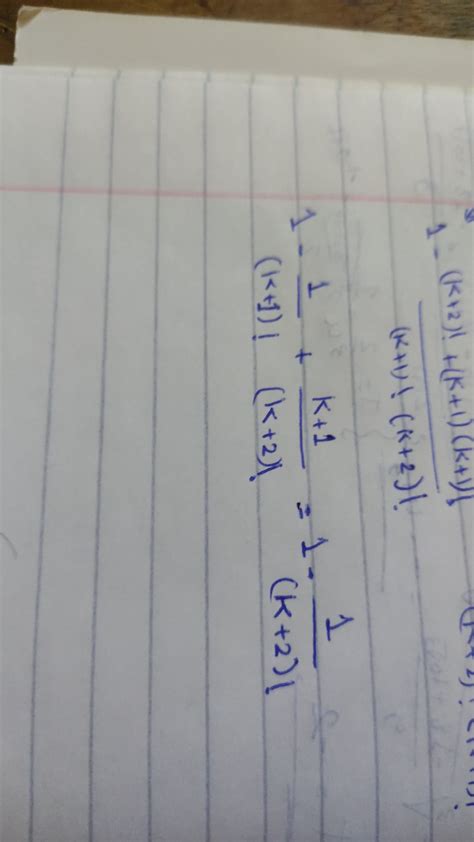 [Algebra] mathematical induction, how do i simplify the lhs to be like ...