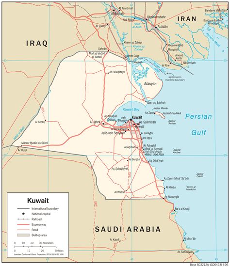 Kuwait Maps