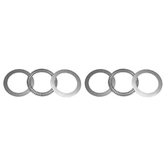 uxcell AXK6590 Thrust Needle Roller Bearings with Washers 65mm Bore ...