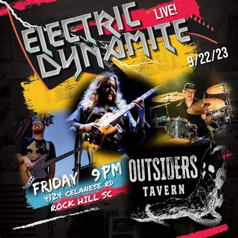 Electric Dynamite Live @ Outsiders Tavern , Outsiders Tavern, Rock Hill ...