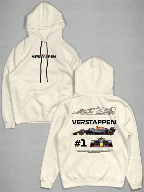 Moletom Canguru Max Verstappen Two cars #1 2025 Red Bull Racing ...