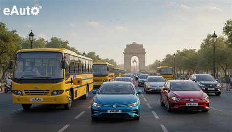 Delhi Government Outlines Ambitious EV Policy to Electrify School Bus