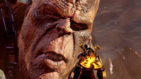 God of War 3 Remastered: Cronos Boss Fight PS4 (1080p 60fps) - YouTube