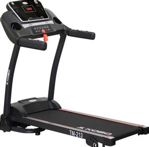 KOBO TM-201 2 H.P Manual Incline Motorized Jogger with 5" LCD Display ...