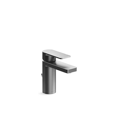 KOHLER Parallel Vibrant Brushed Graphite Single hole 1-handle ...