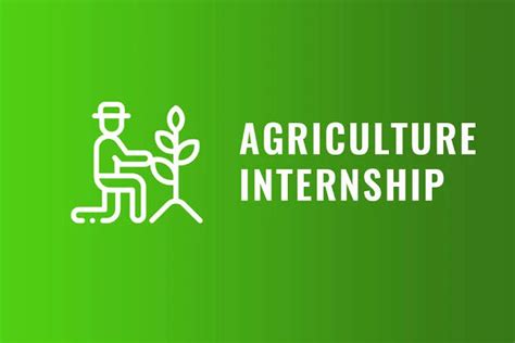 Agricultural Internships and Training