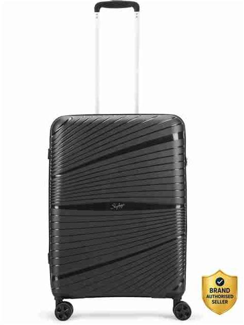 SKYBAGS Skylite Checkin Trolley 66cm|Medium| Hard Luggage| 8-Wheel ...