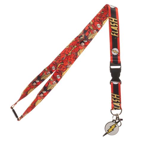 Bioworld DC Comics Flash Logo Character Lanyard : Amazon.in: Clothing ...