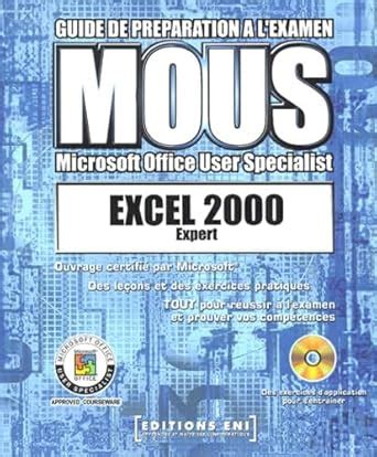 Buy Excel 2000 expert, Préparation à l'examen Microsoft Office User ...