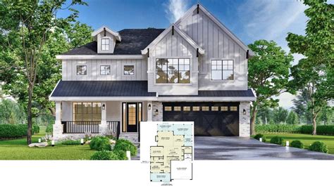 Step Inside This 4,255 Sq. Ft. 4 Bedroom Farmhouse with a Flex Room ...