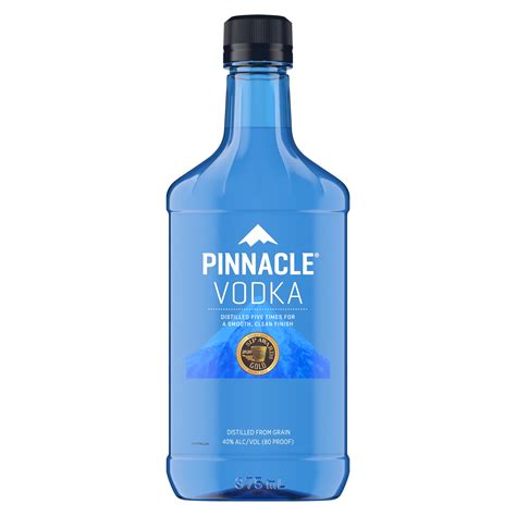 Pinnacle Vodka, 375 ml PET Bottle, ABV 40.00% - Walmart.com
