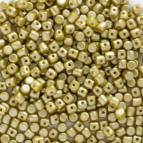 Les Perles Par Puca - Minos Par Puca 3x2.5mm, Pastel Lime
