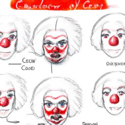 How To Draw A Scary-Clown - A Step By Step Drawing Guide – Custom Paint ...