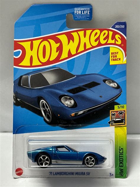 HOT WHEELS '71 LAMBORGHINI MIURA SV – Indian Diecast Hub
