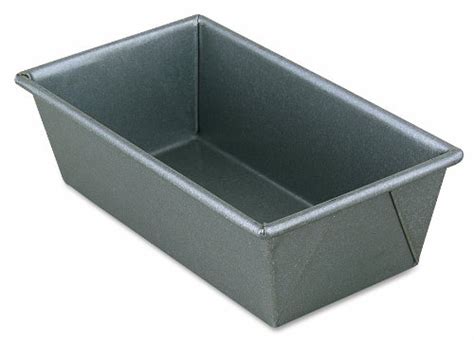 Alegacy B4106 Aluminized Steel Bread Pan, 8 by 4 by 2-1/2-Inch : Amazon ...