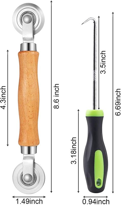 Buy King&Charles Screen Tool, Screen Roller Tool with Bearing - Spline ...