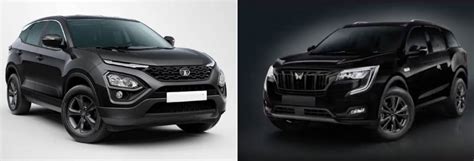Tata Harrier Dark Edition-Like All-Black Mahindra XUV 700 ...