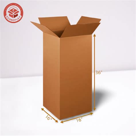 Carton Boxes 3 Ply - 16x16x36 | Upack Boxes