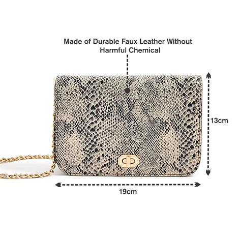Buy Snake Print Erin Sling Bag Online - Accessorize India