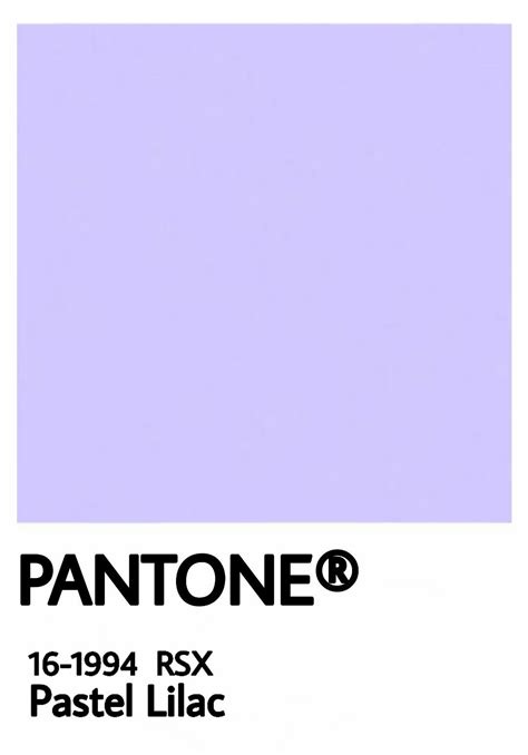PANTONE Lilac Color Therapy | Pastel Purple Inspiration