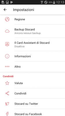L'app Stocard permette di eliminare le carte fedeltà di plastica
