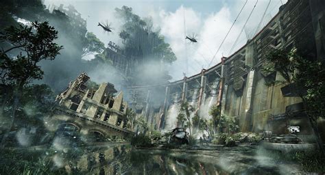 《孤岛危机3》新截图公布！丛林般的纽约市_游戏_火星时代