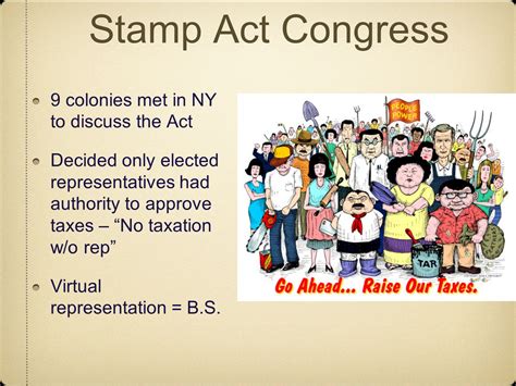 Stamp Act Congress Cartoon