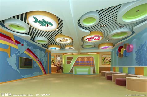 幼儿园效果图|空间|家装设计|小河虾全案设计 - 原创作品 - 站酷 (ZCOOL)