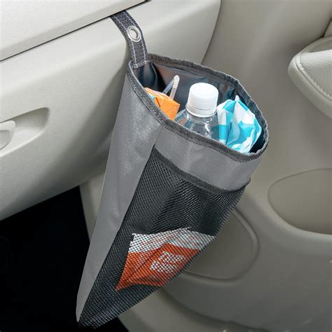 High Road TrimTrash Hanging Car Garbage Bag - Slim and Leakproof Car Trash Bag with Magnetic ...