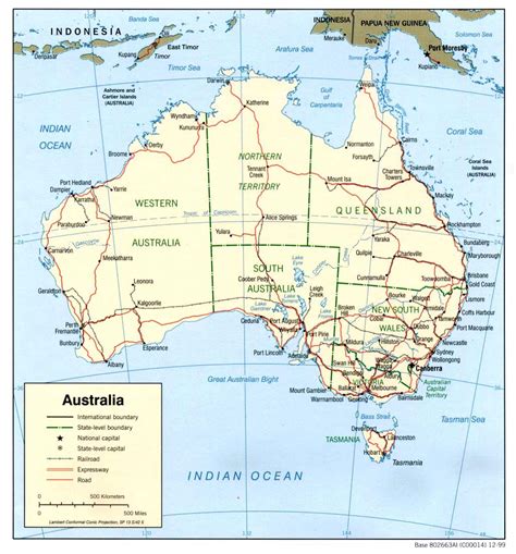 Australia Maps | Printable Maps of Australia for Download
