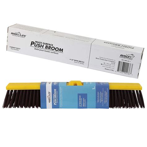 BISON LIFE Multi Surface Push Coarse Polypropylene and Polystyrene ...