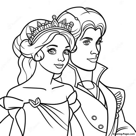 Disney Princess And Prince Coloring Pages