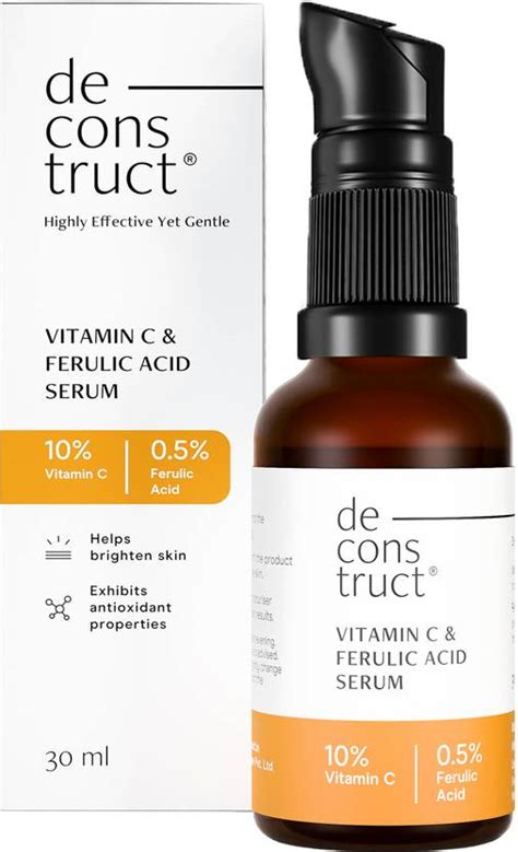 deconstruct Vitamin C Face Serum | Non-Irritating, Non-Sticky ...