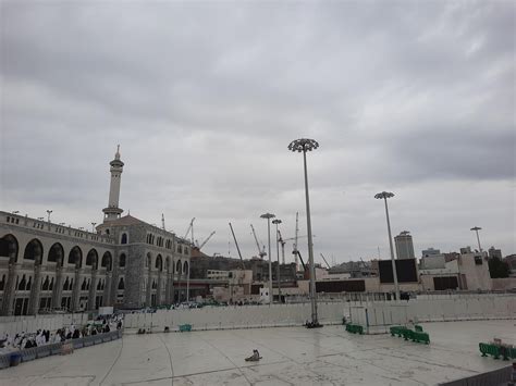 la mecque, arabie saoudite, jan 2023 - une belle vue sur la cour ...