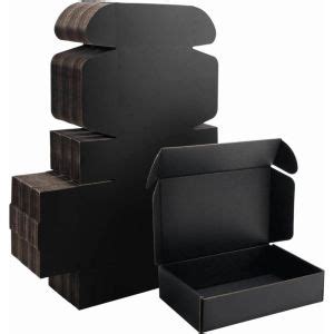 Pizza Box (Black + White) - 6 x 4 x 3 Inch | Packaging Boxes