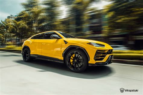 Lamborghini Urus - Yellow Wrap | WrapStyle