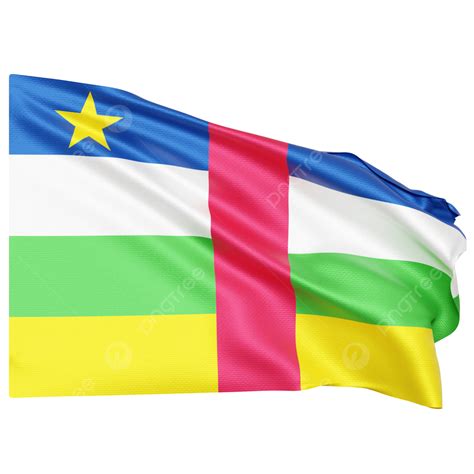 Central African Republic Flag Waving, Central African Republic Flag ...