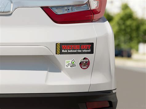 European Car Magnet Initial