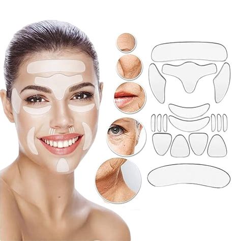 Buy ENLIWISH Face & Forehead Wrinkle Patches - Facial Silicone Patches ...