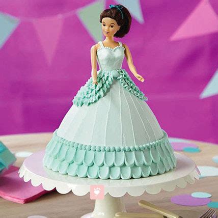 Blue Barbie Cake Delivery Online | GoGift