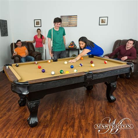 EastPoint Sports Masterton Billiard Bar-Size Pool Table 87 Inch or ...