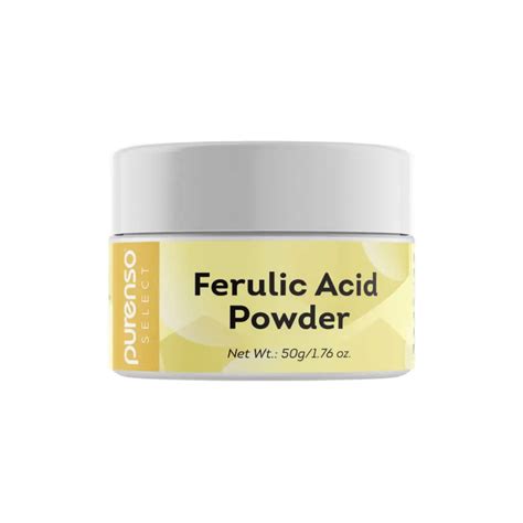 Ferulic Acid Powder - Buy Now Online In India at Purenso Select