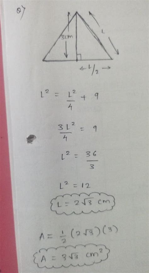 SAMAGRA6) The perpendicular distance from a vertex to the opposite side ...