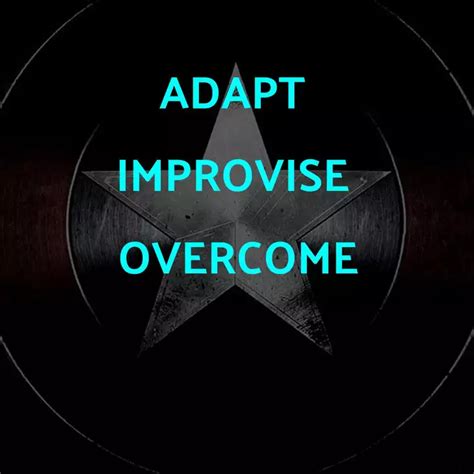 ADAPT IMPROVISE OVERCOM... | Quotes & Writings by Sandeep Singh Malik ...