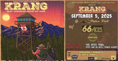 KRANG RCMP Tour w/ 66 Aces Driveway Legends, The Spice Trail Restaurant ...