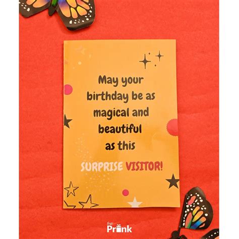 Birthday Butterfly Card | Price Starts at Rs 299 | Birthday Surprise ...