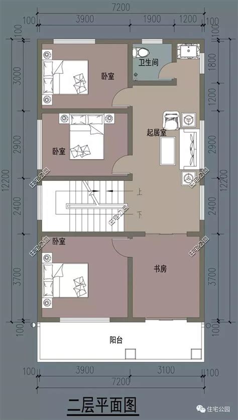 10套经典小户型别墅设计图，占地小，实用高，造价低。_盖房知识_图纸之家