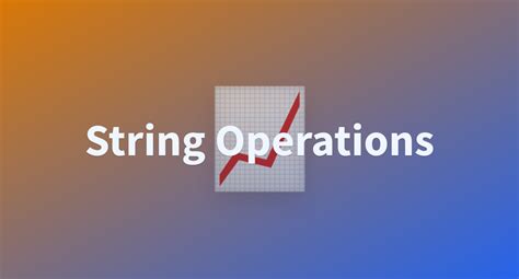 Image result for String Operations